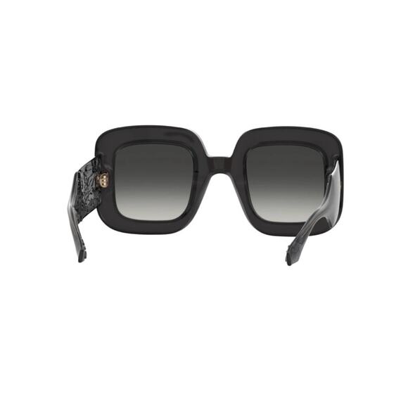 New Etro ETRO0015/S 0KB79O Dark grey Square Sunglasses, Authentic main image 10